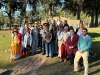 Colocación de ofrenda floral en homenaje al &quot;Día del Trabajador Rural&quot;.
