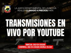 Llamado a precio para contratación de servicio de transmisión en vivo, grabación y almacenamiento de sesiones.